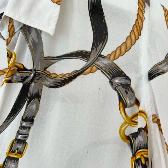 L’AGENCE CHAIN TOP SIZE MEDIUM NWOTS! - Picture 16 of 17